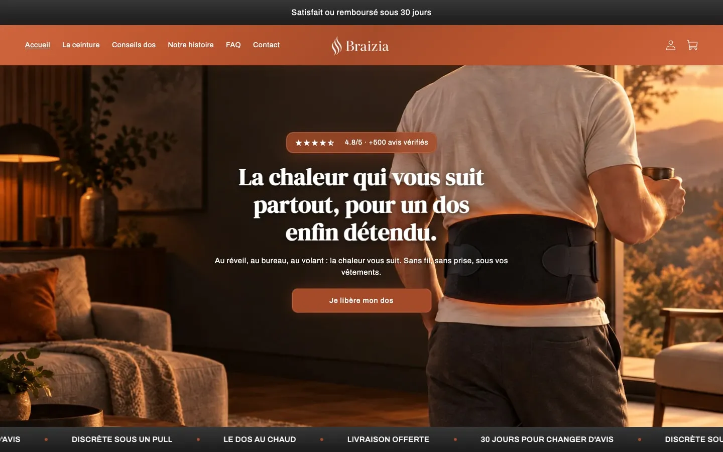 Le site Braizia