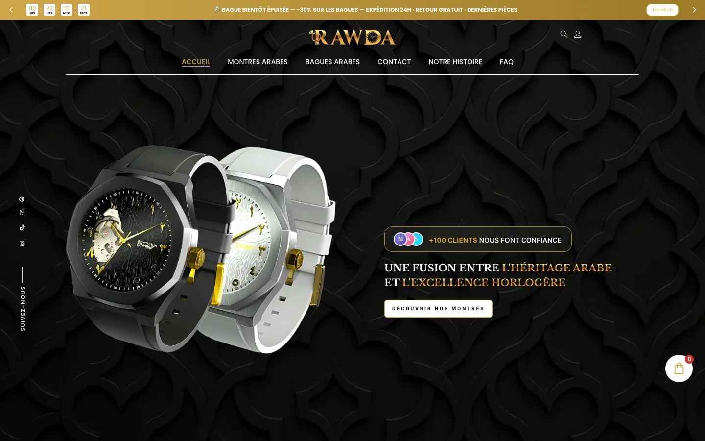 Le site Maison Rawda