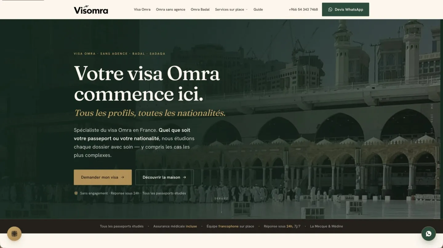 Le site Visomra